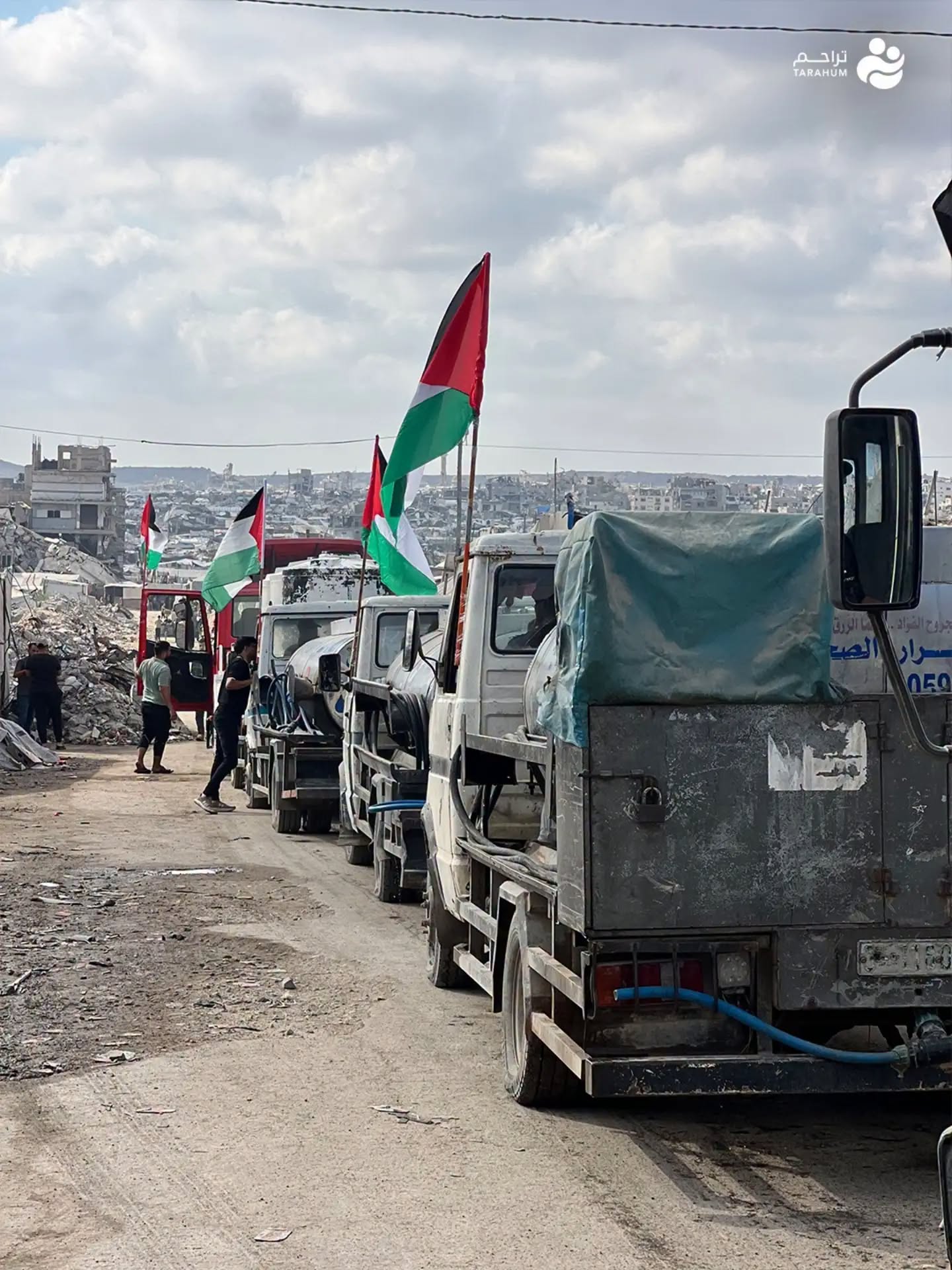 Thousands of Families in Gaza Benefit from the Water Distribution Project