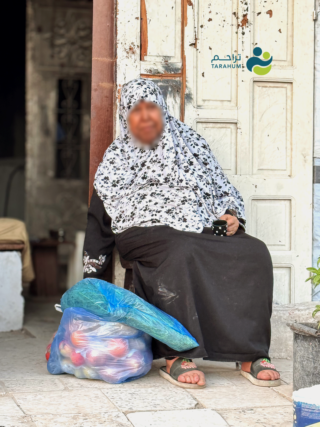 «تراحم» توزّع سلال خضار على 500 عائلة في غزة